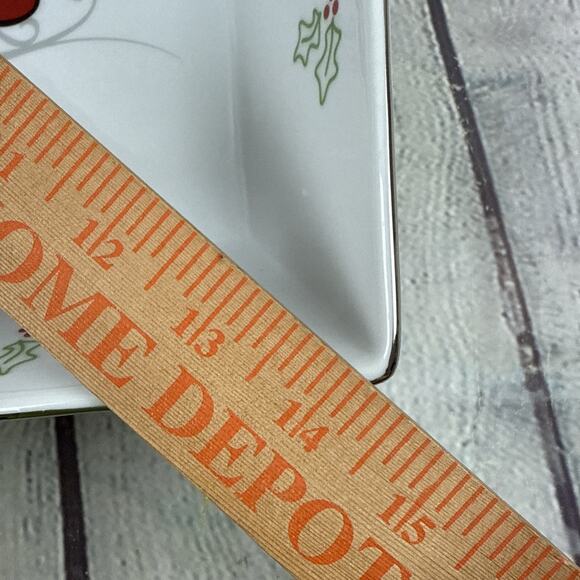 St. Nicholas Square TIS THE SEASON 10.5" Square 4Qt Large Serving Bowl Sleigh - Picture 4 of 9